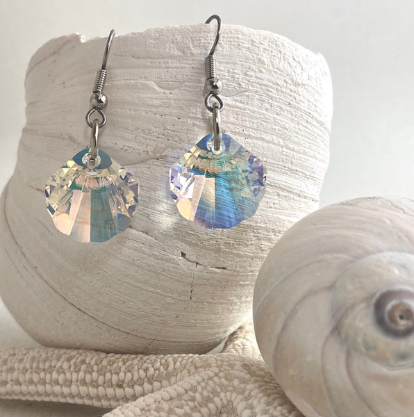 Swarovski Seashell Earrings